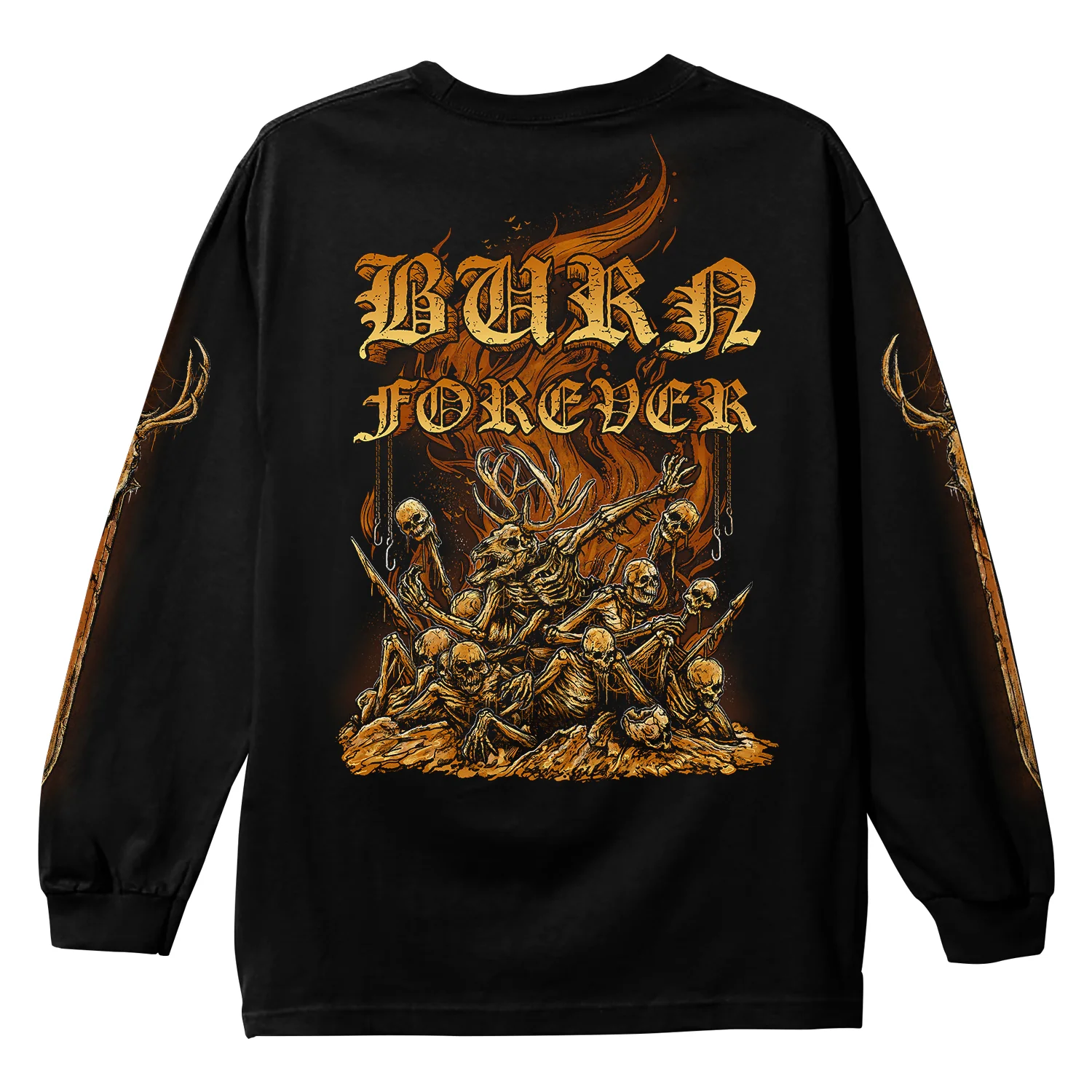 Burn Forever Black Long Sleeve - Image 2